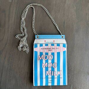 ASOS Milk Carton Crossbody Bag VEGAN LEATHER